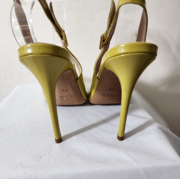 NWOT BALDAN PATENT LEATHER SLING Backs - Picture 6 of 6